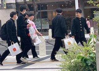 s-遠足　帰り道